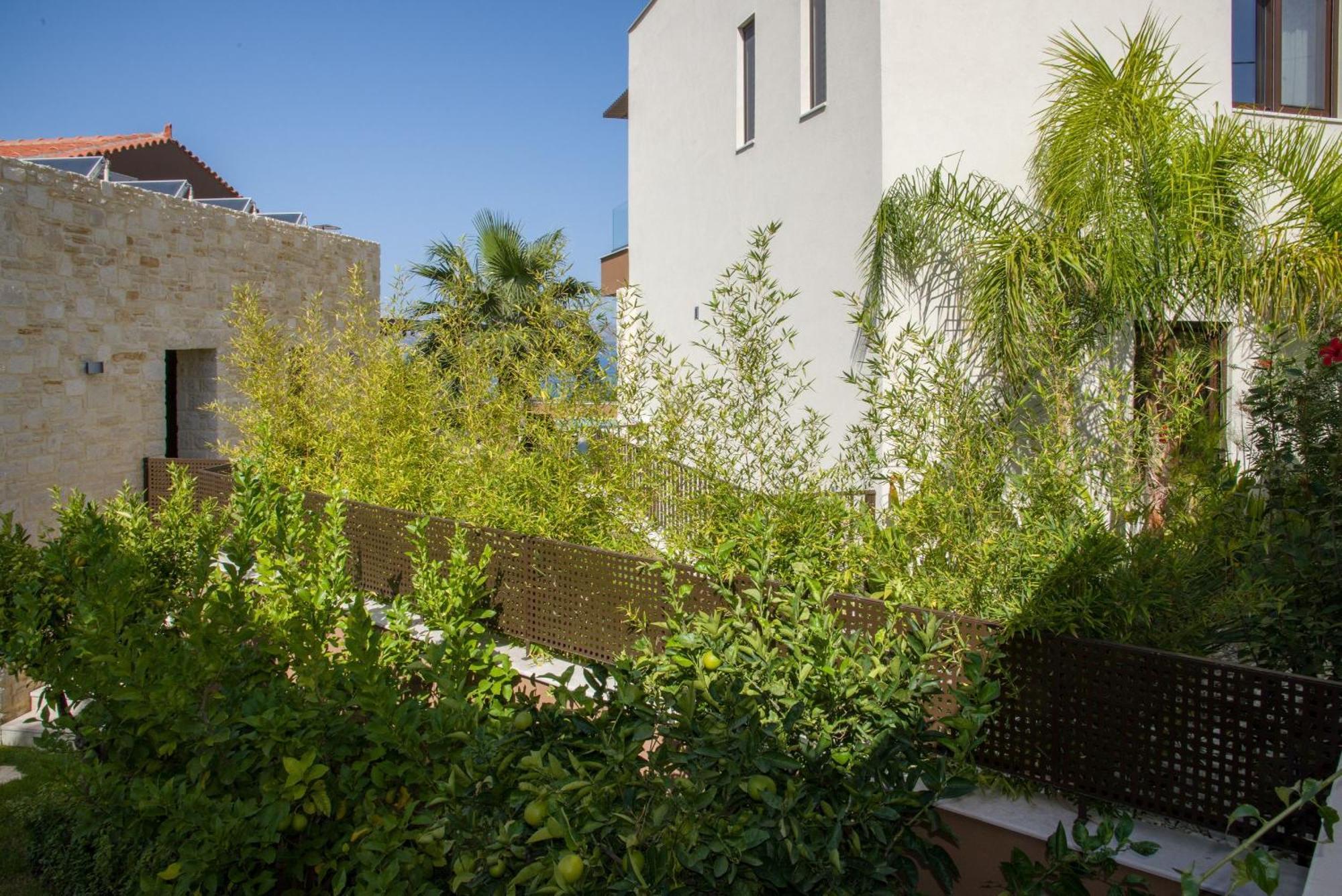 Almi-Cove Hilltop Villas Almirida Buitenkant foto