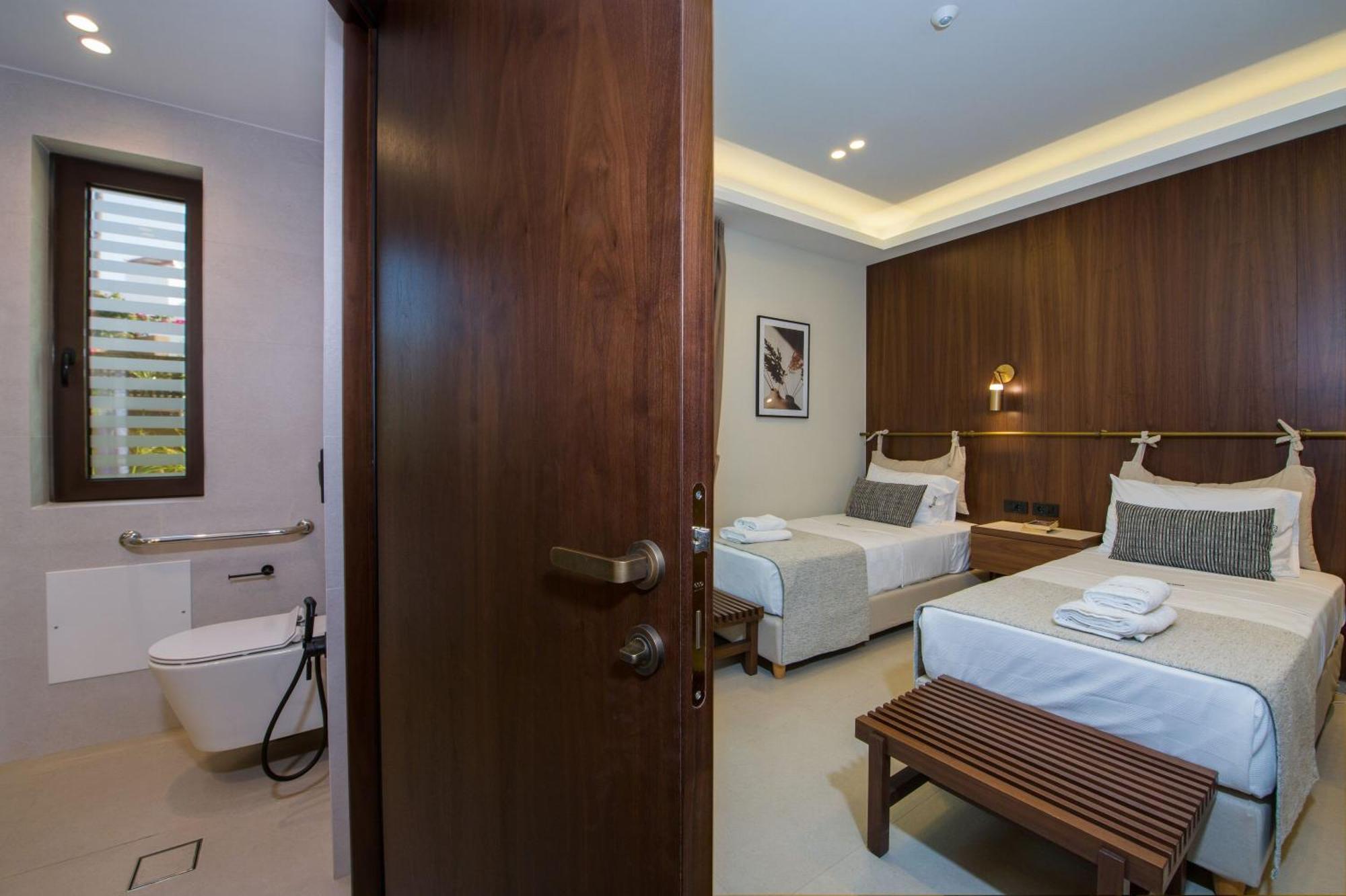 Almi-Cove Hilltop Villas Almirida Buitenkant foto