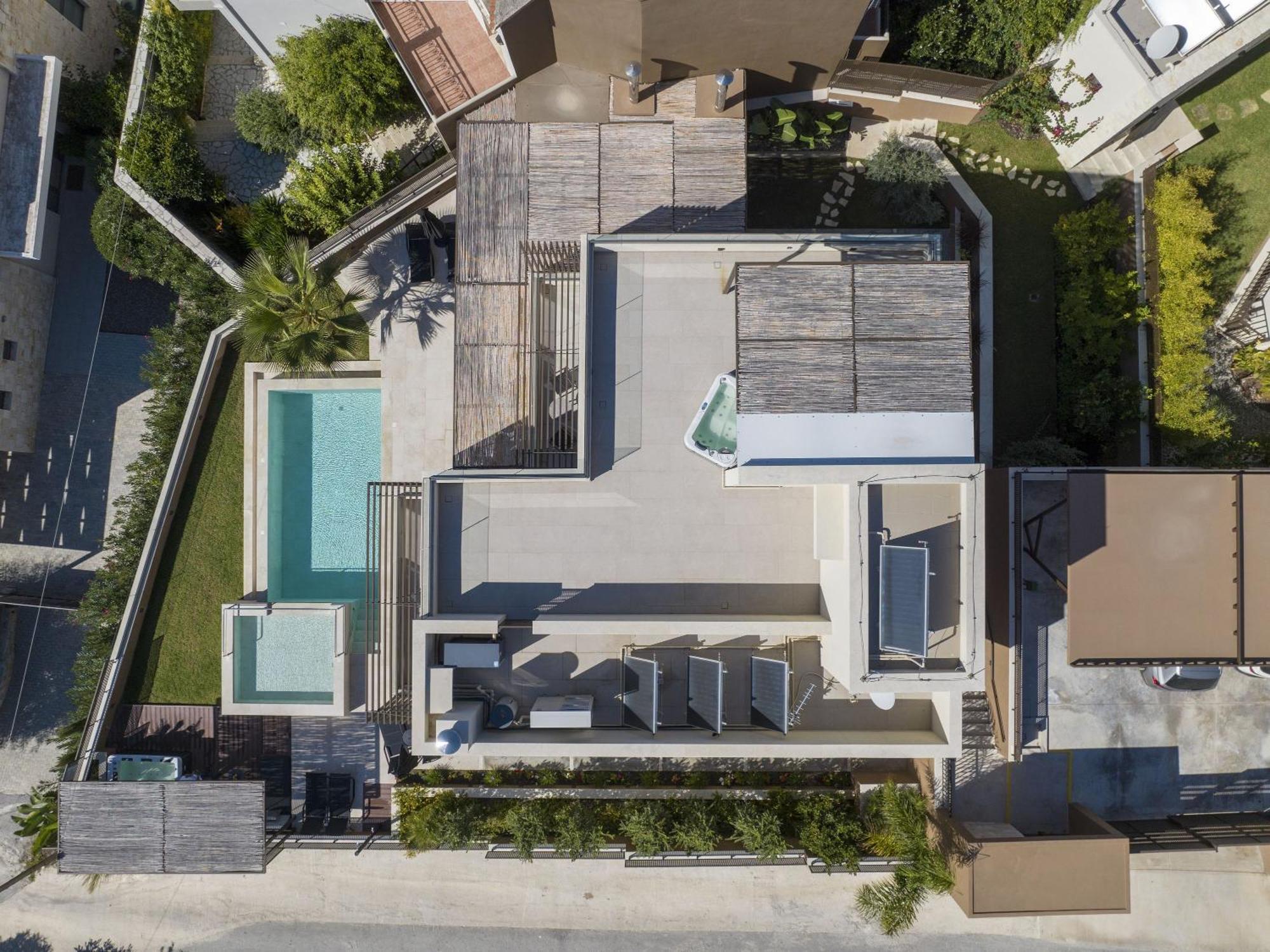 Almi-Cove Hilltop Villas Almirida Buitenkant foto