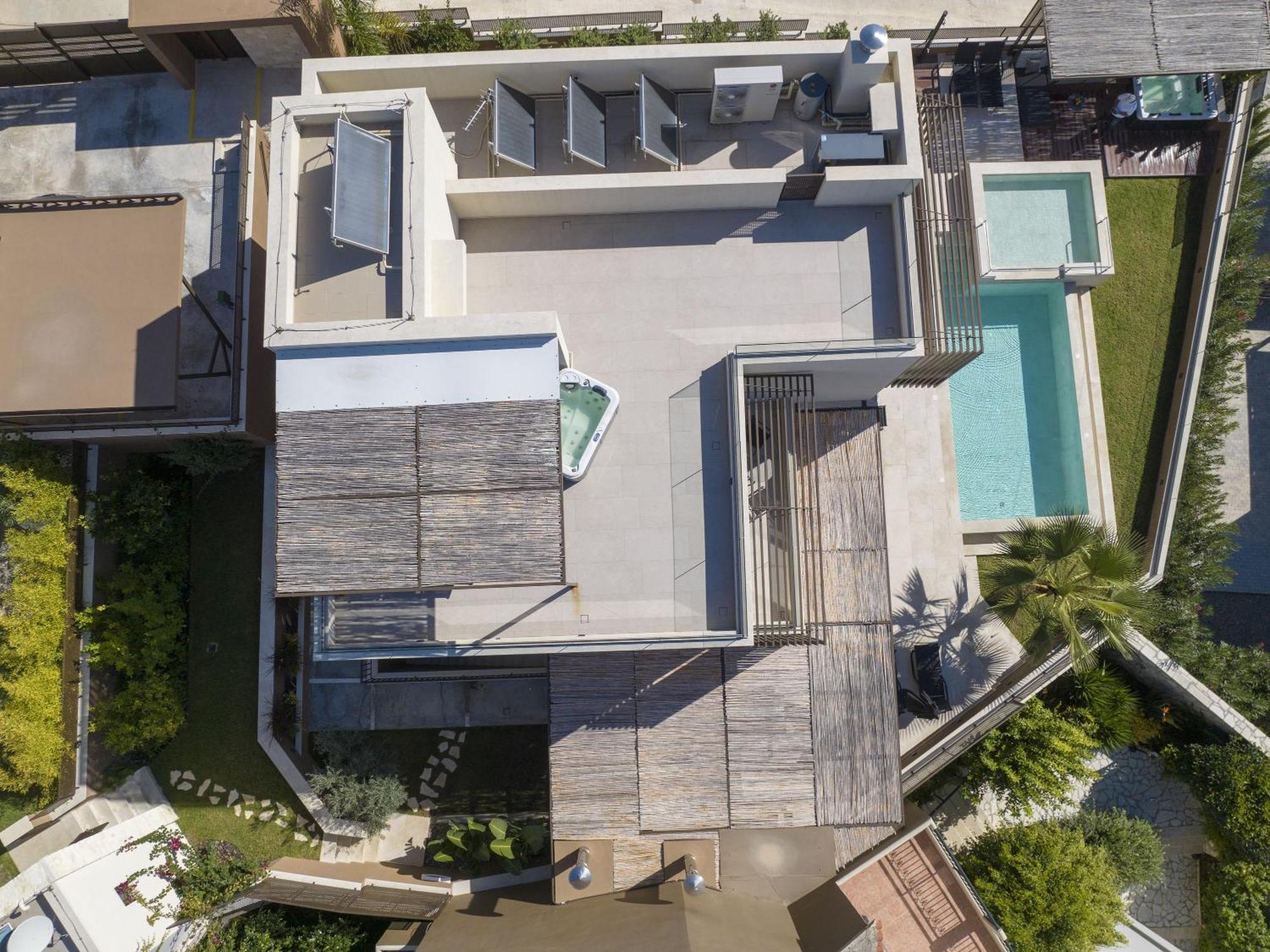 Almi-Cove Hilltop Villas Almirida Buitenkant foto