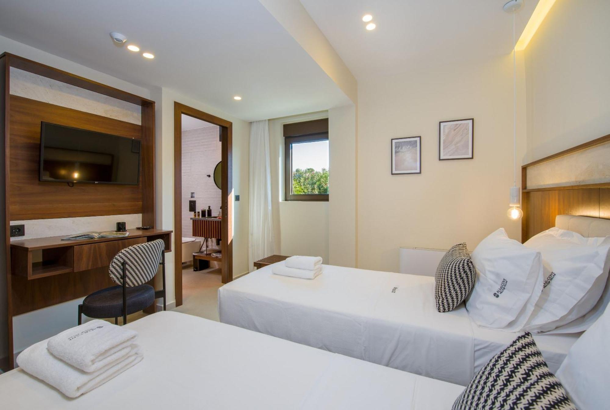 Almi-Cove Hilltop Villas Almirida Buitenkant foto